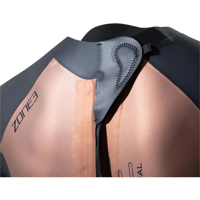 2024 ZONE3 Mens Thermal Agile Wetsuit WS22MTAG101 - Black / Gold